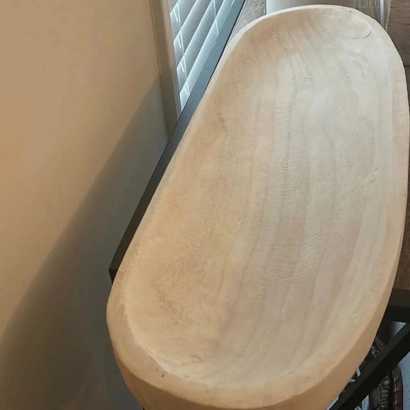 Decorative Wood Bowl - Picture 4 of 4